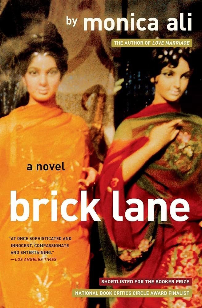 book cover of the book 'brick lane'