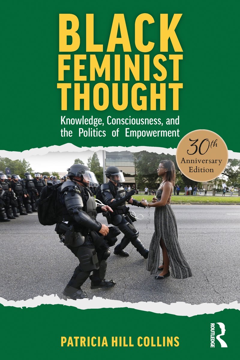 book cover of the book 'black feminist thought'