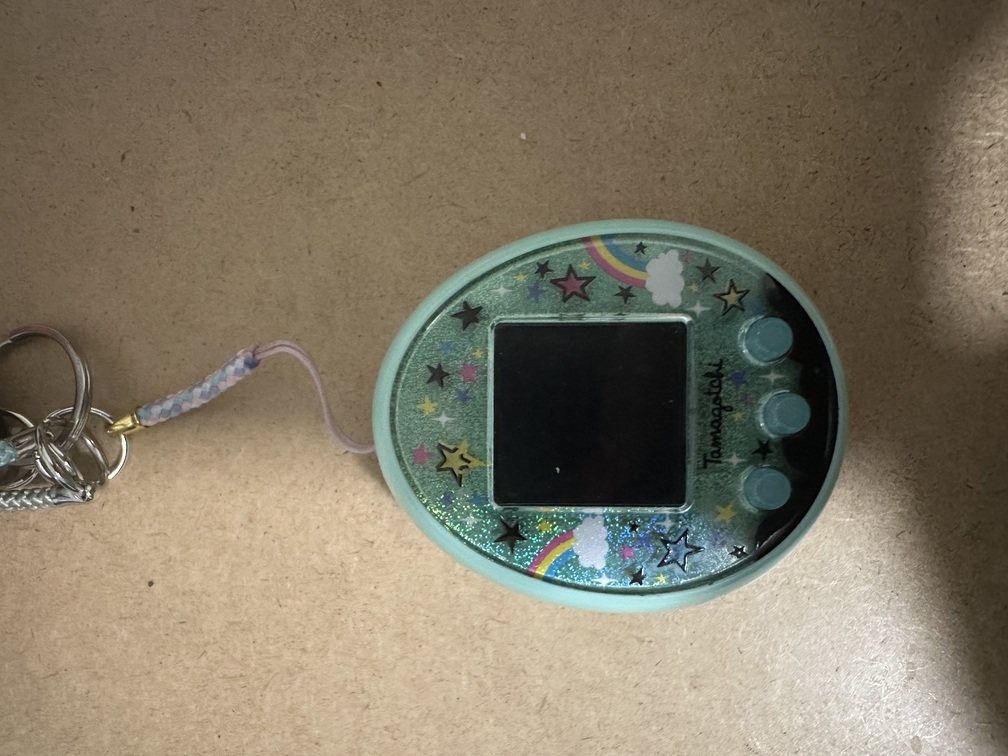 image of green magic tamagotchi on